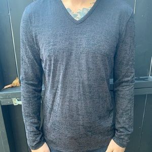 John Varvatos V-neck long sleeve.